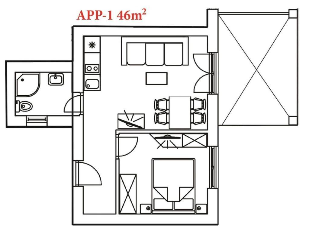 San Lorenzo Apartments Lovrečica Екстериор снимка